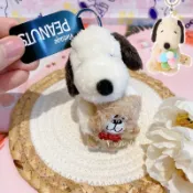 現貨 在台不用等❗️日本直送 日本PLAZA限定 Snoopy 史努比 泰迪熊 冰淇淋 甜筒 小熊 娃娃 吊飾 鑰匙圈