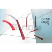 (店+)(燦光五金)三角牌 白鐵彎肉禾刀/割草刀/除草刀/鐮刀/割草刀/草刀(S-133)