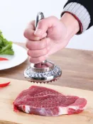 協貿國際日用品生活11館 重型嫩肉錘家用實心松肉錘做牛排豬扒肉排斷筋打肉器可拆式錘肉器