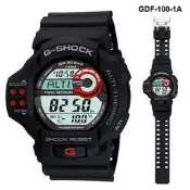 【馳行潮品館】CASIO 卡西歐 G-SHOCK 大氣壓力/海拔高度/氣溫 抗震 防水200M 白底 GDF-100