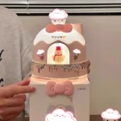 【台灣出貨】Hellokitty加濕器 可愛雪屋加濕器 空氣加溼器 實用型加濕器擺件 可愛加濕器 驚喜聖誕節禮物生日禮物