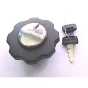 全新 KTR/野狼 油箱蓋 油箱鎖 附鑰匙兩隻 圓款/黑色/銀色