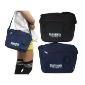 (店+)【SNOW.bagshop】側背包中容量(簡易工作袋MIT插筆外袋防水尼龍布)