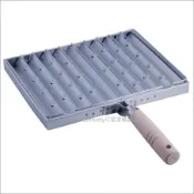 asdfkitty可愛家精品店 asdfkitty*日本製 下村企販 瓦斯爐直火用烤盤/烤網/魚燒器-可烤吐司.烤魚-有碳烤效果-日本正版商品