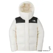 The North Face 北面 連帽羽絨外套 女裝 防潑水 700蓬鵝絨 白【運動世界】NF0A89YNROU
