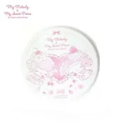 小禮堂 Sanrio 三麗鷗 x DOLLYMIX 美樂蒂 Piano 陶瓷圓形杯墊 (夢幻草莓蛋糕)