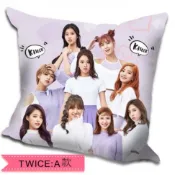 【現貨】TWICE 全體 周子瑜 Momo Sana 抱枕 靠墊 枕頭 靠枕，40x40cm，緞紋布，色彩鮮豔，印製精美