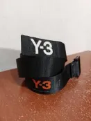 Yohji Yamamoto x adidas 山本耀司 愛迪達 Y-3 刺繡 皮帶 腰帶