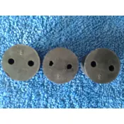 實驗 6.5號雙孔橡皮塞 上徑34mm下徑27mm孔徑5mm 橡皮塞 橡膠塞 矽膠塞 玻璃燒瓶塞 試管塞 塞子