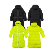 (店+)【NIKE 耐吉】W  Jordan AS J Down Parka 長版羽絨大衣 黃/黑 CV2484