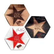 (店+)【巧克力雲莊】75%/85%/95%元氣黑巧克力(12入) (輕包裝/純素)