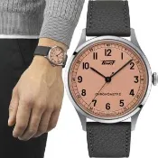 【TISSOT 天梭】Heritage COSC天文台認證機械錶 開學禮 送禮 推薦(T1424641633200)