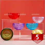 WOMAN HOUSE 壓克力7cm水晶碗-五色 [45358] ◇瓶瓶罐罐容器分裝瓶◇
