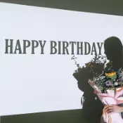 生日投影燈【蝦皮隔日配】生日佈置 今天我生日 不破壞牆面 攜帶方便 生日快樂 慶生 求婚 派對 生日禮物 週歲