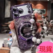 現貨 帶手鏈花朵支架防摔手機殼 適用 OPPO A6X A6S A5 5G A3 PRO A3X A79 A78 A77