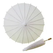 旻泉精品批發網 12吋空白紙傘 DIY彩繪紙傘 直徑約30cm/一支入(促50) 白紙傘 DIY白色綿紙傘 空白傘 彩繪傘 表演傘 畫畫傘 手工傘 塗鴉傘-AA5854【APP滿額下單10%點數(單一帳號最高1000點)】9/30止