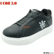 鞋大王ROYAL 902061-990 黑色 I CON 3.0 輕量鞋底無鞋帶休閒鞋【男女同款】507R 加贈襪子