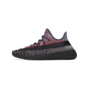 (店+)【adidas 愛迪達】FW5190 adidas originals Yeezy Boost 350 V2 yecheil 簡約 純色 減震防滑耐磨 低幫 生活休閒鞋 男女同款 黑紅色 愛迪達女鞋 運動鞋女 女鞋 愛迪達男鞋 男運動鞋 男鞋