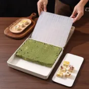 臺灣甄選📌牛軋糖雪花酥專用整形模具太妃磨具不沾餅乾烤盤烤箱烘焙工具套裝