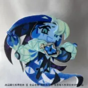 【全場熱賣 品質保證】新款 薑餅人王國周邊掛件 黑影牛奶餅乾不織布成品高顏值鑰匙扣包包掛件 送朋友禮物