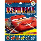 🔸現貨🔸迪士尼皮克斯汽車總動員閃電麥坤Cars卡通兒童洗澡玩具沐浴球泡澡球