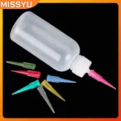 MISSYU 1set 食品級果醬繪畫擠壓瓶噴嘴糕點分配器醬 MISSYU