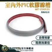 GUYSTOOL 藏線盒 集線盒 電源線固定 整線 MIT-CDGR30 電視線收納 電線收納 電線延長 PVC軟膠線槽