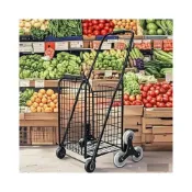 (店+)✈️免運 買菜推車 購物手拉車 採購拖車 買菜車小拉車可折疊便攜購物車爬樓折疊家用小推車拉桿長輩拖車