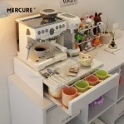 🔥免運 哇 是美居🔥咖啡機置物架 桌上杯架 餐邊櫃杯架 水吧抽屜櫃 茶包膠囊收納櫃 分類收納盒 整理盒 電器置物架