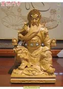 新合成佛具木雕 8寸8 頂級樟木 關公 關老爺 關聖帝君 恩主公 關羽 伽藍菩薩 神像佛像佛桌神桌佛櫥神櫥