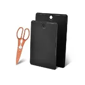 【ZWILLING 德國雙人】Now S可拆式廚房多用剪刀+TPU抗菌防滑砧板2件組(德國雙人牌集團官方直營)