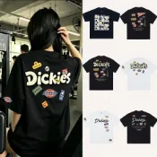Dickies 重磅 塗鴉 貼布 經典LOGO 徽章 小雛菊  復古短T