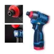 (店+)【HANLIN】強扭力100N 迷你小鋼砲 快速頭 電動螺絲起子(DG168) 無線電鑽 螺絲刀 兩電一充 收納盒