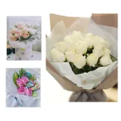 (店+)大張進口雪梨紙 襯紙 鮮花 花店 復古 牛皮紙 禮品包裝紙 花藝 報紙 手工 diy材料 包裝紙 乾燥花包裝 花束