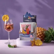 (店+)【果島栽香】金鑽洛神花果韻  8包/盒  無咖啡因薄荷茶 花果茶 果乾茶