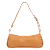 LONGCHAMP Looong M 牛皮法棍肩背包(焦糖色)