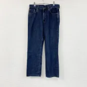 【DOKODEMO】EDWIN 503 牛仔褲/牛仔褲，拉鍊門襟，靛藍色，尺寸 W33（古著）