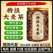 正宗炒熟特級大麥茶養生花茶烘焙原味濃香代用茶罐裝養生茶花草茶黃金牛蒡茶 東洋參茶 草本養生茶 清腸茶