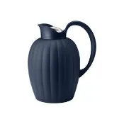 【Georg Jensen 喬治傑生】BERNADOTTE 保溫壺 午夜藍(不鏽鋼 ABS塑膠)