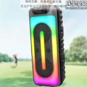 KTS-1853 戶外可攜式音箱 雙6.5吋全頻喇叭 重低音藍牙喇叭 行動KTV 派對音響 露營必備 高音質設計