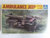 ITALERI 1/35 AMBULANCE JEEP 美軍二戰救護吉普車車 國軍曾使用 可製作中華民國陸軍 絕版品