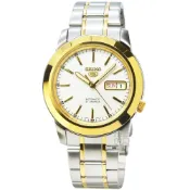 (店+)【SEIKO 精工】【柒號本舖】SEIKO日系精工5號機械男錶-中金 / SNKE54J1 日本版