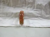 二手舖 NO.227 菊花石手環 珊瑚玉鐲 手鐲手環 珊瑚化石 雙色花紋 帶硃砂礦