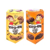 【蝦皮直營】FUJIYA 不二家 酥脆鄉村餅 45g/盒 香草風味/可可風味 餅乾 點心