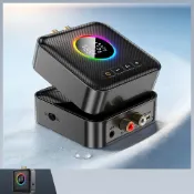 (店+)【Kamera 佳美能】M10 二合一無線藍牙音頻接收+發射器 一對二 音源分享器 3.5mm AUX轉藍牙5.2 音樂傳輸接收器