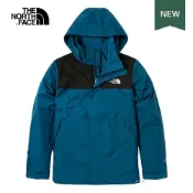 【戶外風】【The North Face】男 DRYVENT連帽可套接防水外套