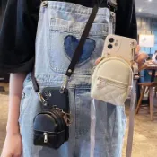現貨🎈oppo A75 A73 reno ACE realme5 pro realme6 大容量錢包斜背掛繩包包手機殼