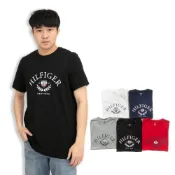(店+)【TOMMY HILFIGER】衝評 Tommy Hilfiger 桂冠 短T 大尺碼 短袖 T恤 純棉 男生上衣 超級搭 素t  #9404