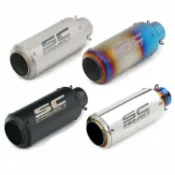 楓林宜居 通用進氣口 51mm 60mm SC Project 摩托車排氣管 Moto 改裝尾管