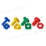 USL遊思樂系列  配對幾何螺絲（64pcs)